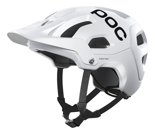 Capacete Mountain Bike Poc Tectal - Hydrogen White Matt Mtb