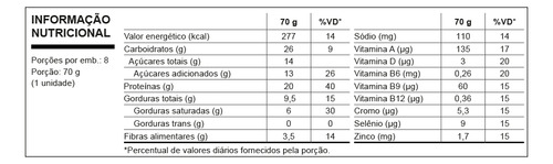 9 Protobar Brownie Chocolate Com Dulce De Leche Havanna 70g