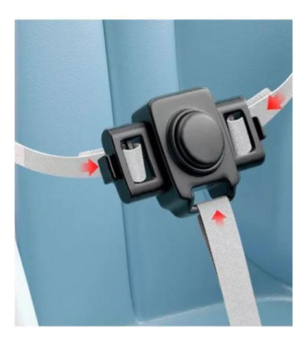 Silla De Comer Para Bebés Portátil Con Ruedas Ajustable