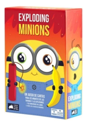 Exploding Minions - Juego De Cartas - + 7 Años - Adeleste