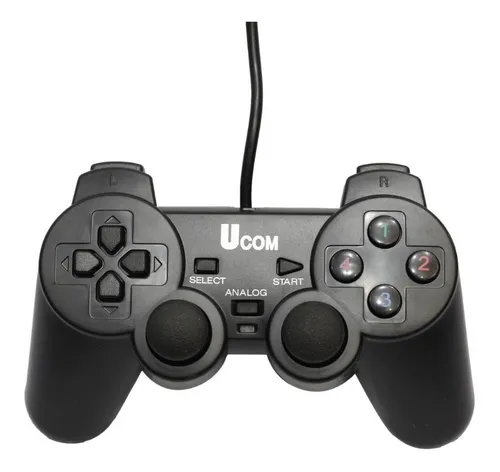 comprar Control De Juegos Joystick Gamepad Usb Retro Turbo Pc Negro 