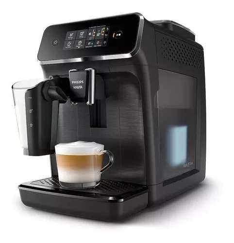 Cafetera automática Philips Walita con molinillo LatteGo EP2230, espresso  negro automático, 220 V