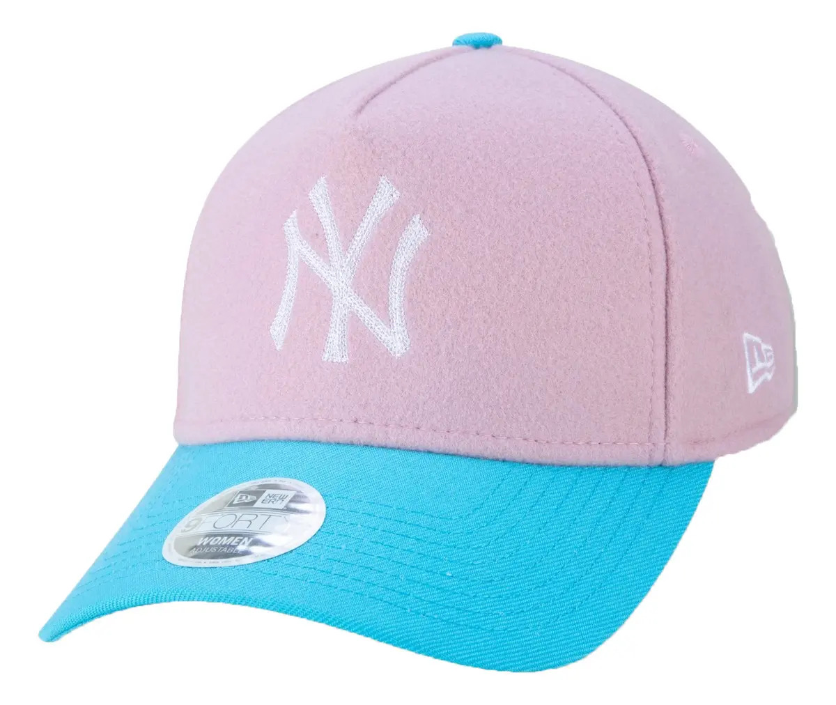 Boné New Era 9forty Mlb A-frame New York Yankees Energy Spir Cor Rosa-azul Tamanho Único