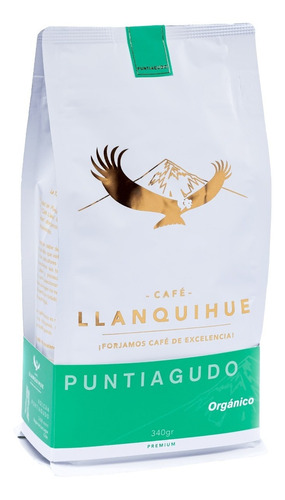 Café Llanquihue Premium Puntiagudo Grano Entero 340 Gr 