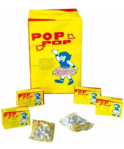 Brujitas Pop Pop Caja Con 50 Cajas Ideal Para Fiestas Oferta