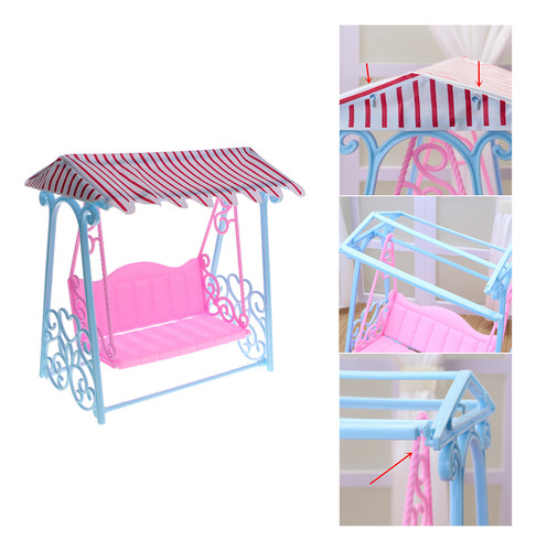 Silla De Techo Abatible En Miniatura Doll House Accessory A