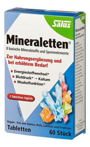 Salus Mineraletten 60 Tabletas - Salus