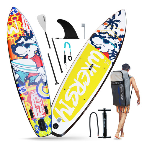 Surfboard Up Stand Surf Pump, Bolsa De Surf En Pulgadas, 6 P