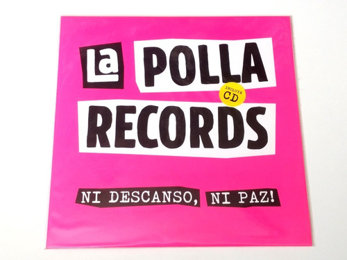 Vinilo La Polla Records / Ni Descanso Ni Paz/ Nuevo Sellado