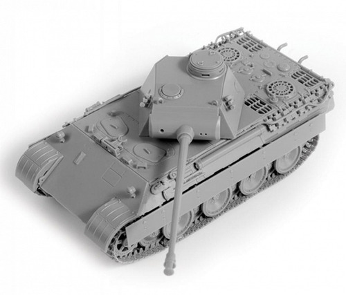 Tanque Pz.Kpfw. V Panther Ausf. D- Estrela 5010 - 1:72