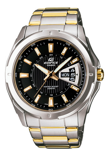 Reloj Edifice Ef-129sg-1avudf Acero Inoxidable Hombre
