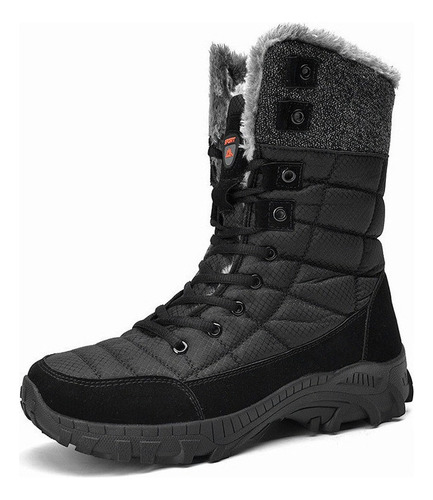 Zapatos Senderismo Al Aire Libre Para Hombres Nieve Gruesa