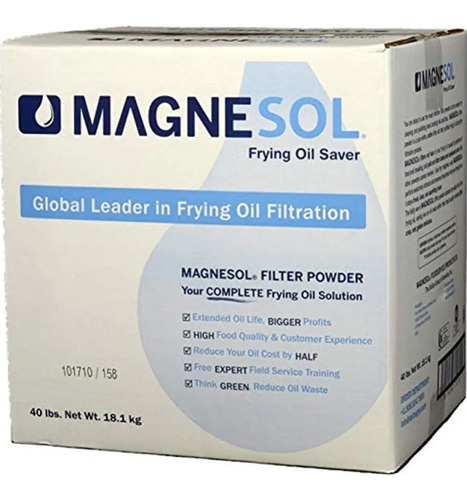 Magnesol Xl Limpiador De Aceites Para Freidora 18.1 Kg