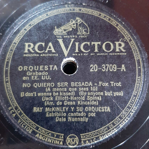 Pasta Ray Mckinley Su Orq Dale Nunnally Rca Victor C415