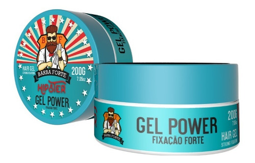 Gel Power Hipster Cabello Fijación Extra Fuerte Pack 2 Unid