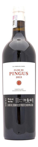 Pack De 4 Vino Tinto Flor De Pingus Tempranillo 750 Ml