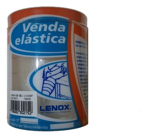 Venda Elást Gel S/tela 2.5 Mm Cicatriz Quemado Lenox Cuot As