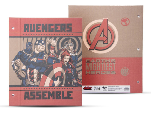 Carpeta Avengers Retro Historietas N3