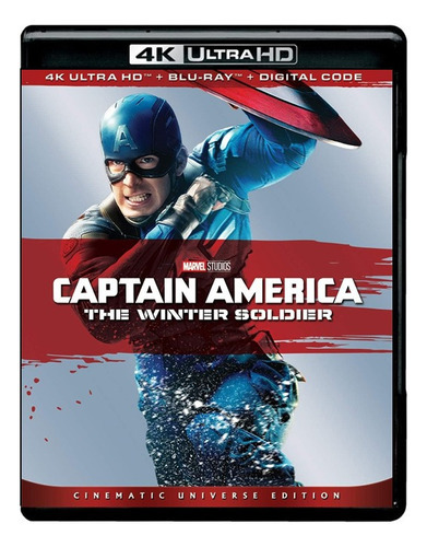 4K Ultra HD + Blu-ray Captain America The WInter Soldier / Capitan America Soldado De Invierno