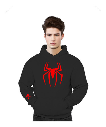 Poleron Spiderman Hombre Araña  Avengers Talla Grande Xxl