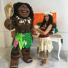 Show Rapunzel, Moana, Bella Y Coco