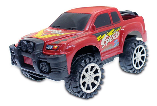 Auto Camioneta 4x4 Carrera A Fricción 22 Cm Diseño Original
