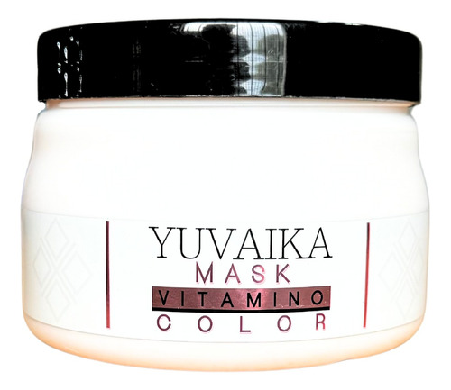 Mascara Baño De Crema Vitamino Color Proteccion Yuvaika 350g