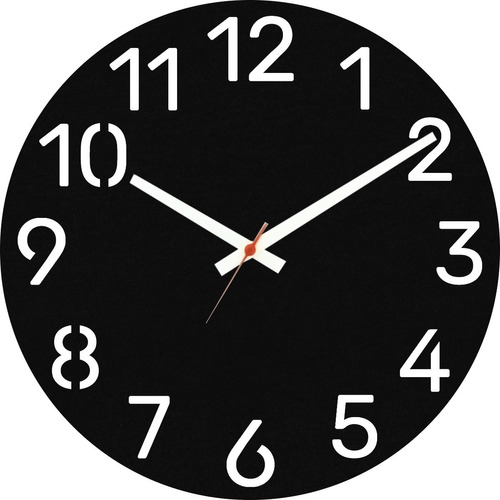 Relógio De Parede Decorativo Grande 40cm Cozinha Quarto Sala