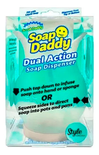Dispensador De Lavalozas Soap Daddy Dual Action Scrub Daddy