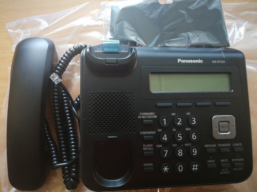 Teléfono Ip Panasonic Kx Ut123x-b 3 Lineas