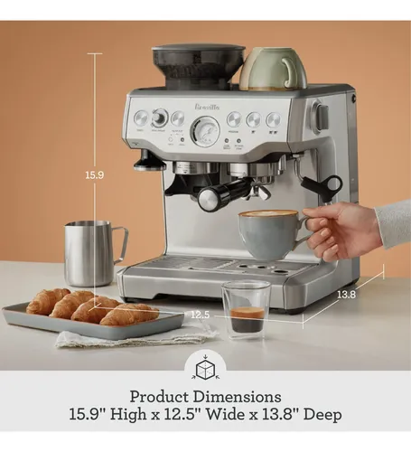 Máquina De Café Espresso Breville Barista Express Bes870xl