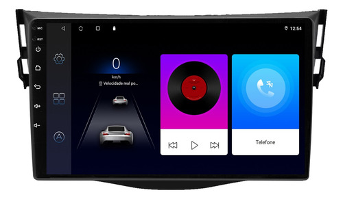 Multimidia Rav4 06/13 9p Adak G2 Android Carplay 2gb 64gb