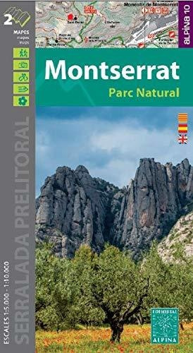 Montserrat 1: 10.000/ 1: 5.000: Parc Natural (alpina 10 - 1/
