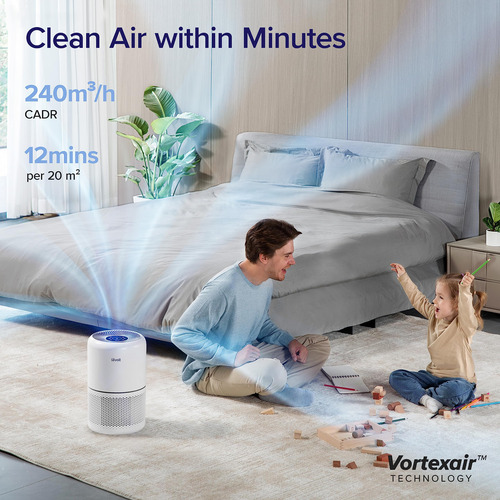 Purificador De Aire Levoit Core300s-p Smart Wifi Hepa White