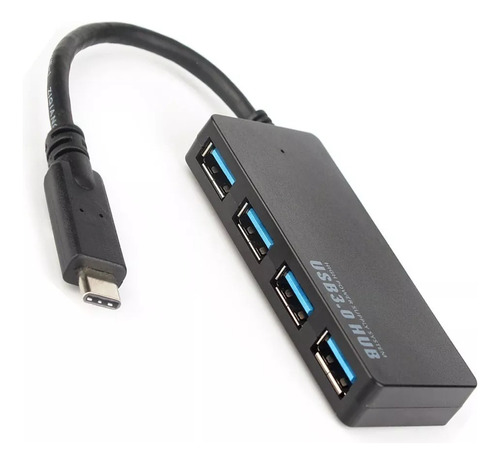 Hub Usb C 4 Puertos 3.0 Multiplicador Adaptador Macbook Celu