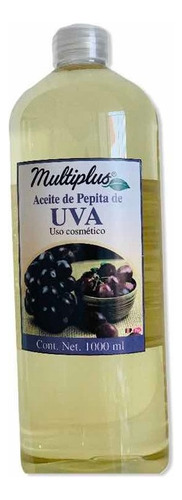 Aceite Multiplus De Pepita De Uva 1 Lt. Fragancia Sin fragancia Tipo de envase PET