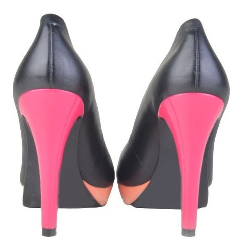 Imagen 6 de 6 de Zapatos Tacos De Cuero De Mujer - Gal - Ferraro