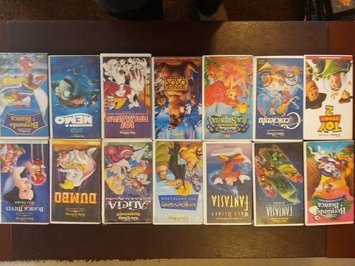 Películas Vhs De Colección Disney Originales
