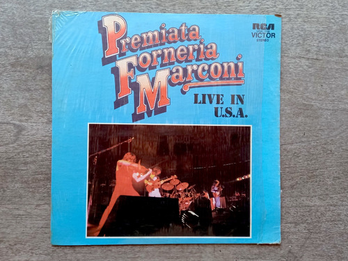 Disco Lp Premiata Forneria Marconi - Live In U.s. (1975) R10