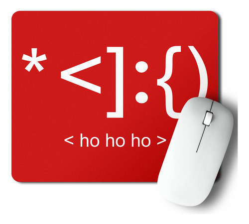 Mouse Pad Ho! Ho! Ho! 8-bit (d1111 Boleto.store)