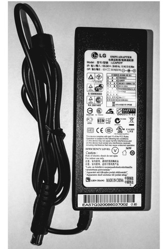 Fuente Original Monitor LG 12v 3a Nuevos Garantia