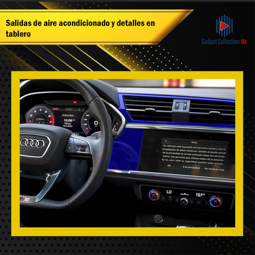 Gadget Collection Mx GC-PTPUAQ3 Película Protectora Kit Ppf Compatible Con Audi Q3 Color Transparente