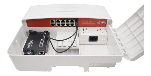 Wi-tek Switch Poe Gigabit Para Exteriores Wi-ps210g-o Uplink