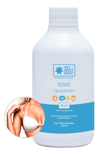 Autobronzeador Natural E Vaporização Plus Solution Kwr 250ml