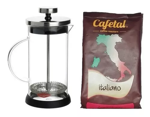 Oroley Cafetera con Embolo Spezia 3 Tazas