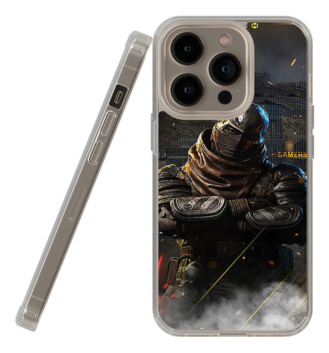 Funda Acrigel Compatible Con iPhone Call Of Duutty!!