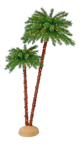 Puleo International Palmera Artificial Preiluminada De 3.5 Y