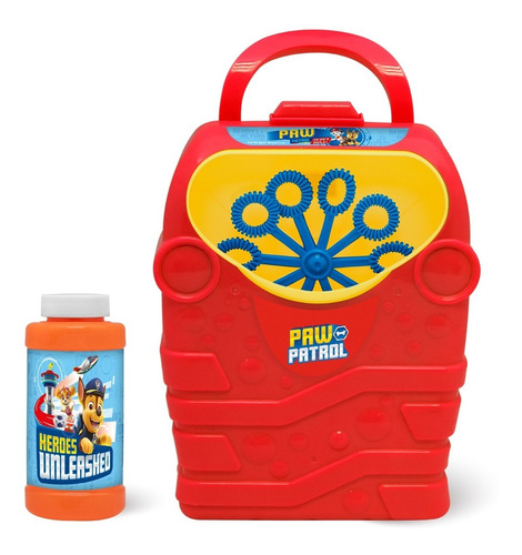 Maquina Lanza Burbujas / Paw Patrol / Burbujeros