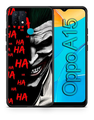 Funda Oppo A15 Joker Hahaha Tpu/pm Uso Rudo