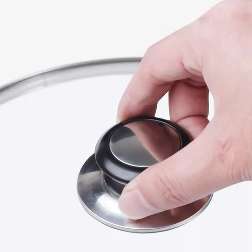 6pcs Olla Resistente Al Calor Tapa Perilla Cocina Utensilios